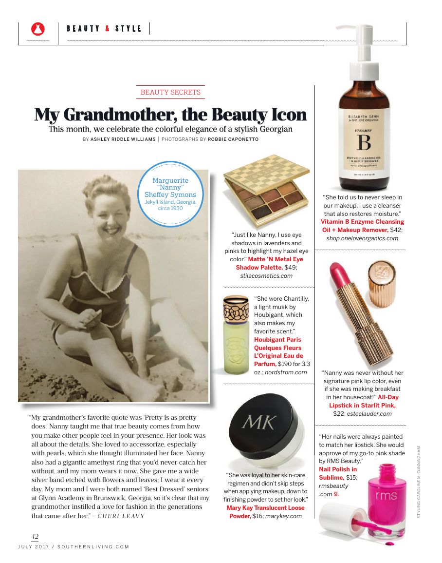 My Mom, My Beauty Icon / Brighten Your Life — page 1 of 2