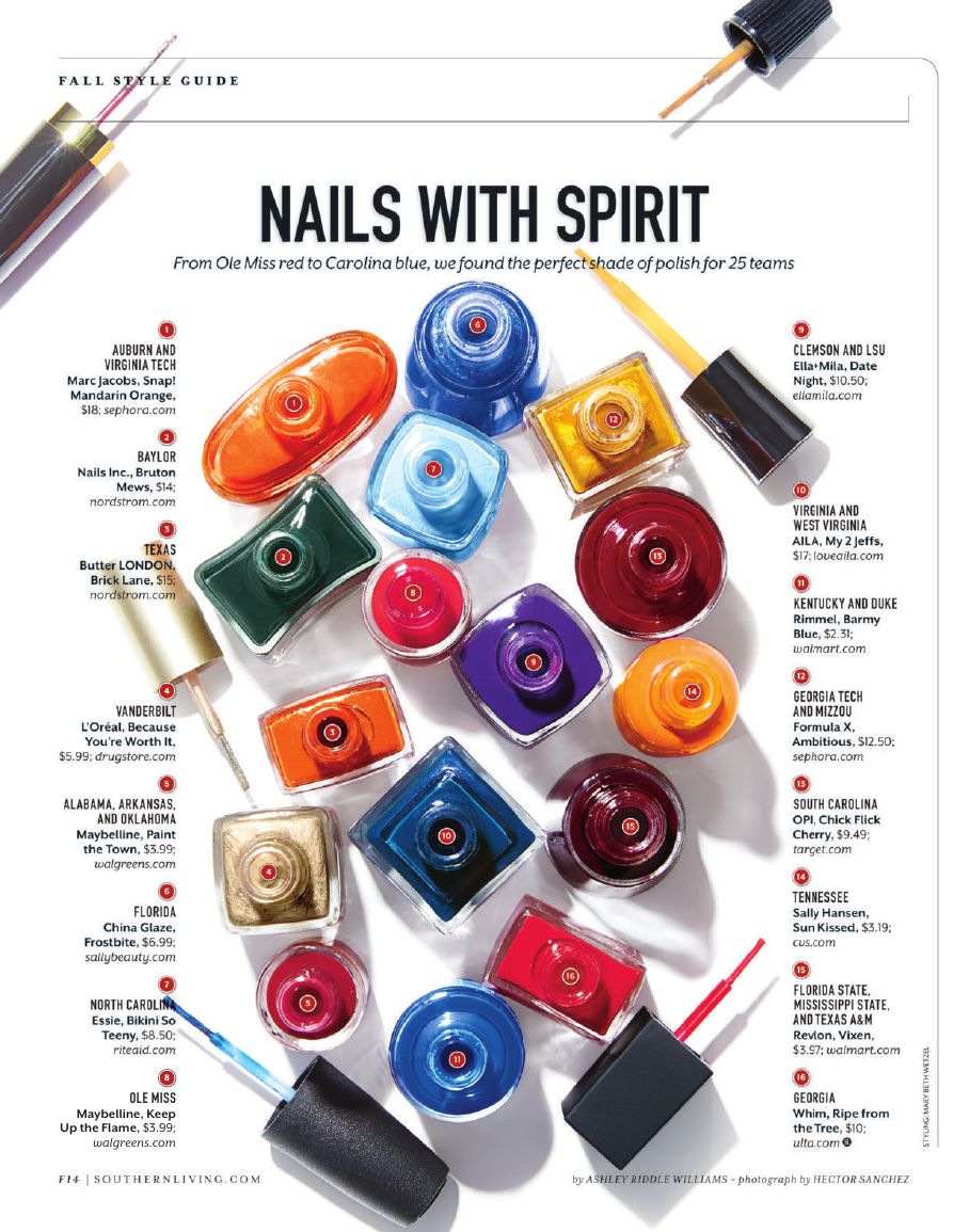 Winning Game Day Looks / Nails with Spirit — page 2 of 2