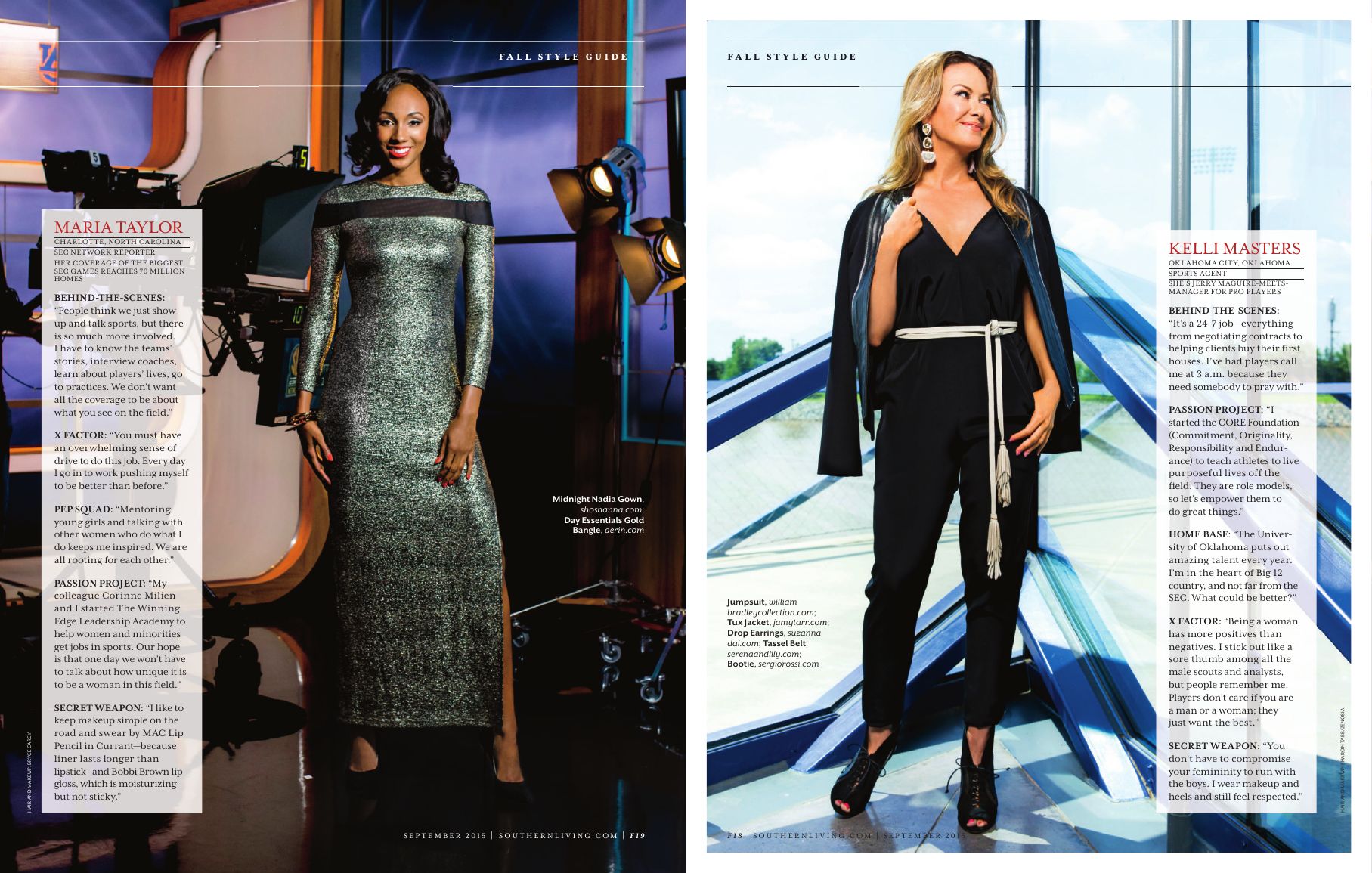 The Women Who Make Game Day Happen — page 1 of 2