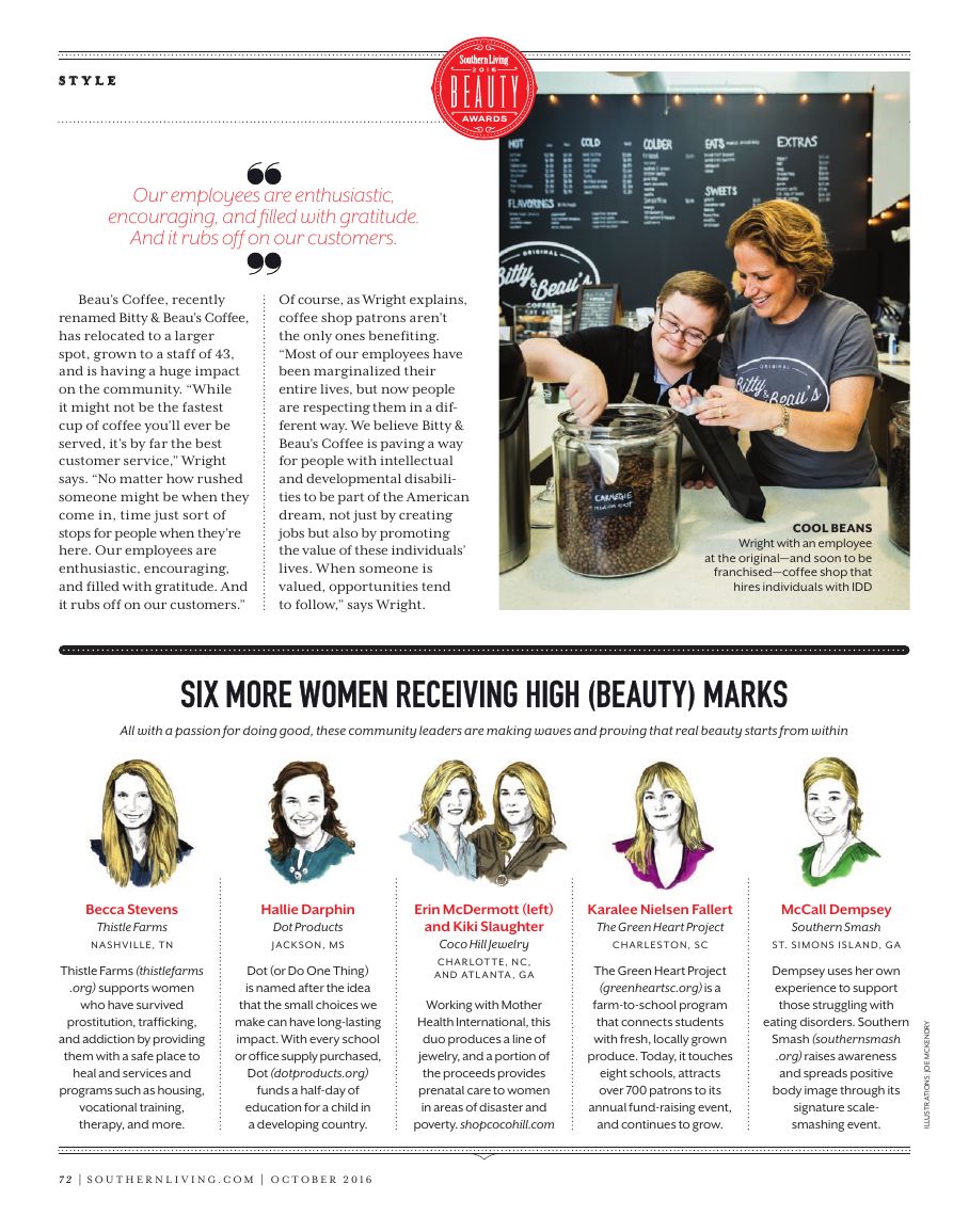 Beauty Awards — six more women receiving high (beauty) marks, October 2016