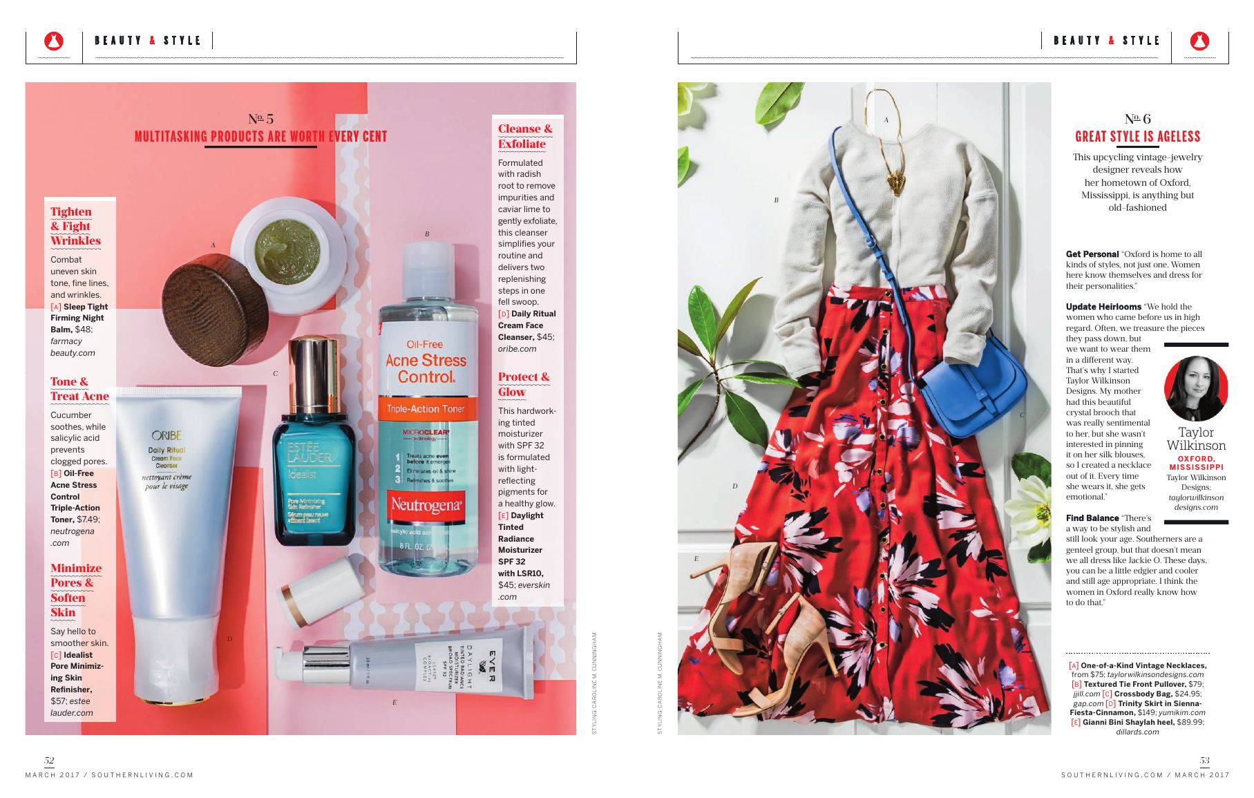 Spring Style Guide — page 1 of 2